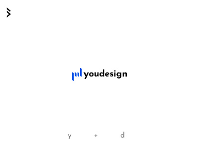 youdesign logo refresh 2020 agency blue branding creative d italy logo y