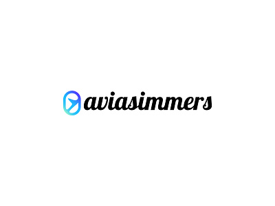 AVIASIMMERS logo design