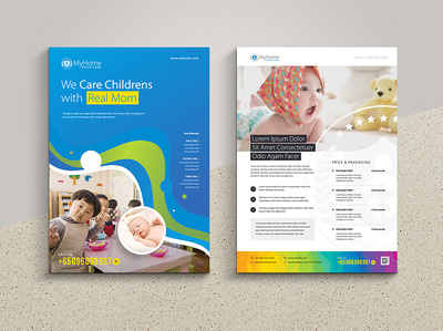 Childcare & Maternity Home Flyer