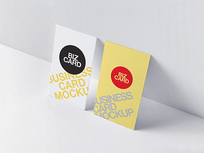 Minimal Business Card Mockup business card mockup creative design inspiration minimal mockup showcase