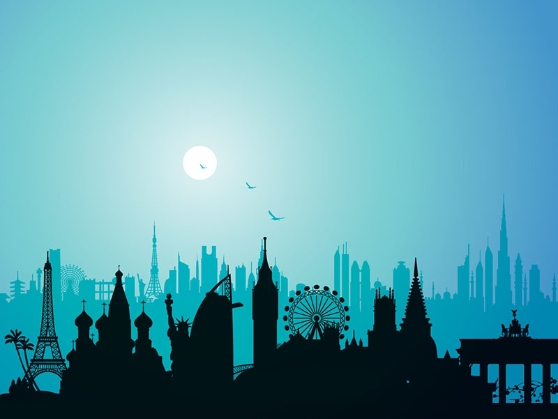 World Skyline Cool Edition By Freepiker On Dribbble