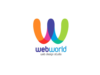 Web World W Letter Logo