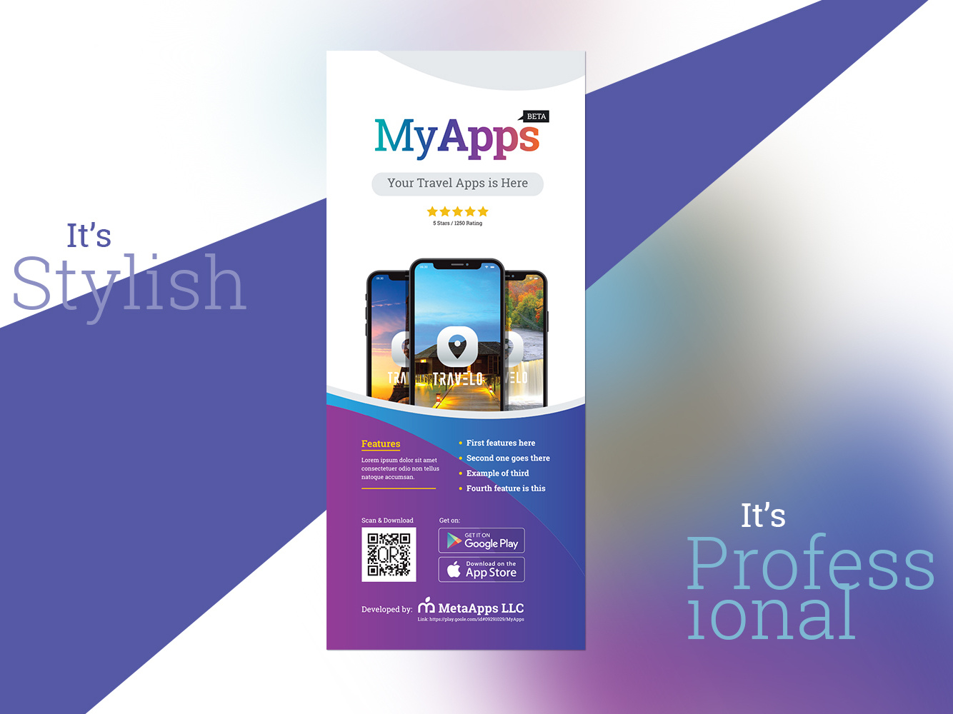 Apps Rollup Banner Signage By Freepiker On Dribbble