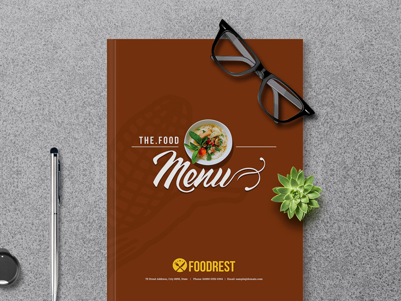 Food Menu Booklet by Freepiker on Dribbble