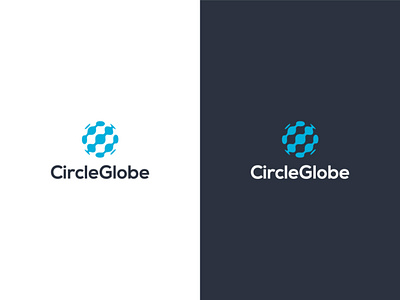 CircleGlobe Logo Design abstract app blue branding circle design geometric globe icon illustration inspiration internet logo modern simple simple clean interface tech design vector