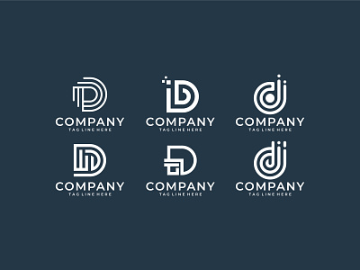 Monogram D Logo Design