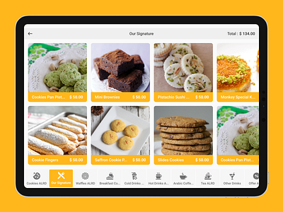Restaurant Menu app application appuidesign design ipad ipad app ipadpro menu restaurant app uiux