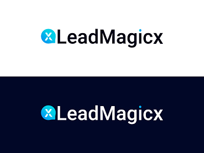 LeadMagicx app logo iconic logo identity logo logo design logo design branding message logo messaging logo messenger logo x logo