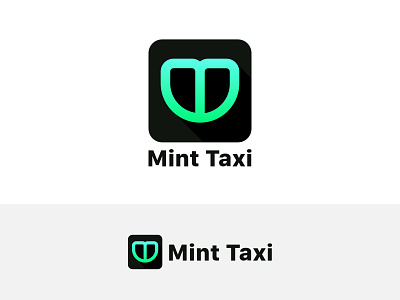 Mint Taxi branding cab logo iconic logo idenity logo logo design logodesign taxi logo