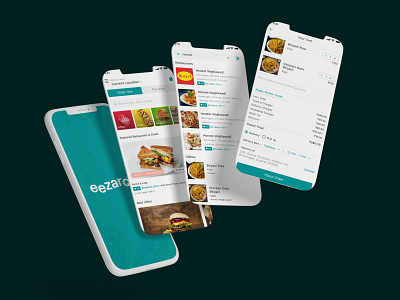 eezaroo app app design appuidesign design food app food delivery app ui uiux