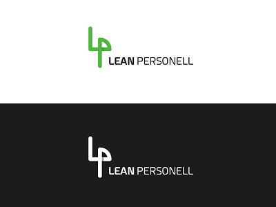 Lean Personell alphabet logo branding identity identity branding letter logo logo logo design lp logo vector