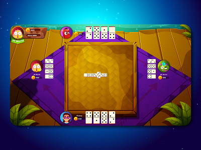 Game UI Domino