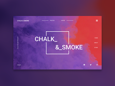 Smoke UI app art brand branding design flat icon icons illustration illustrator lettering logo minimal type typography ui ux vector web website