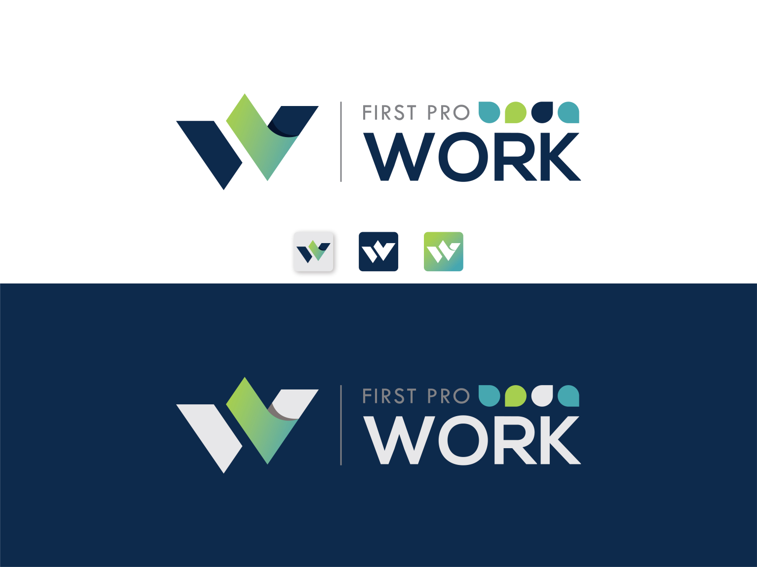 'First Pro Work' logo by Easin Ali on Dribbble