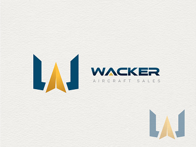 Logo "wacker" brand identity branding creative flat illustrator lettering logo minimal new logo vector