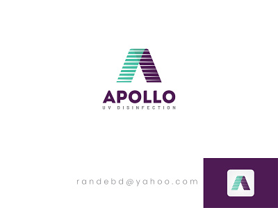 "Apollo" logo Design brand identity creative flat icon logo logo 2020 minimal new logo vector web logo