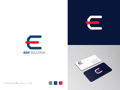 "EGY SOLUTION" logo design app logo creative e letter logo e logo egy solution egy solution egypt flat lettering logo minimal mordan logo new logo software logo tech logo