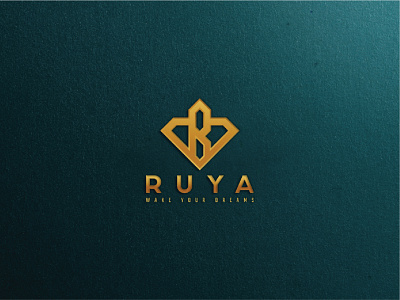 "Ruya" jewelry logo