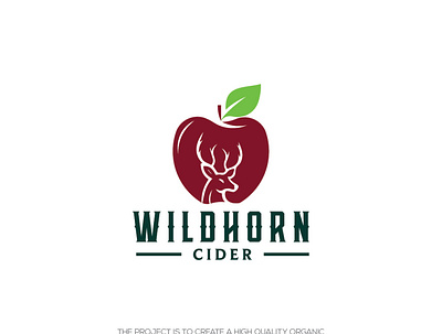 wildhorn logo branding design flat icon logo