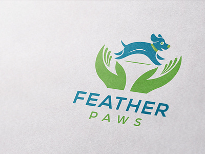 feather paws logo