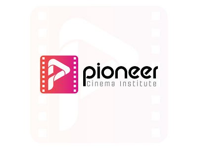 pioneer branding design flat icon illustration illustrator lettering logo minimal vector
