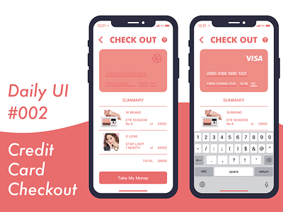 Daily UI #002 Credit Card Checkout