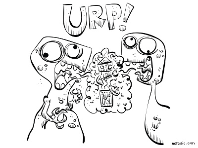 Dino Burp books cartoon childrens comic digital doodle illustration ink kid sketch