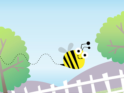 Mr. Bee art bee cartoon illustration illustrator vector