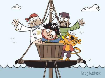Pirate Crew Ahoy