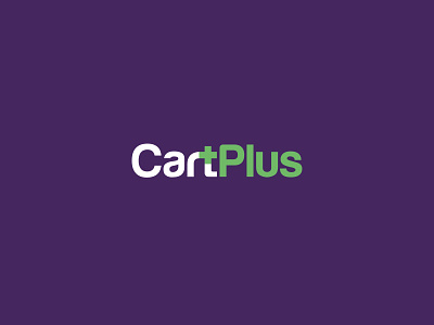 Cartplus Logo branding cart design ecommerce logo marketing online shopping stores