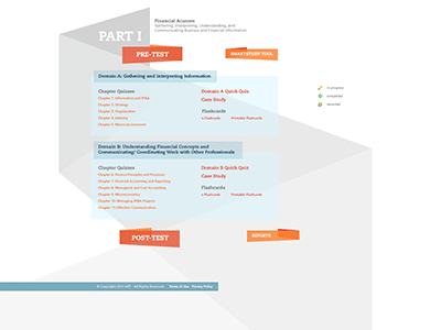 Path depth flat online learning ribbon transparency