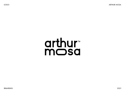 Arthur Mosa brand branding branding and identity branding identity design icon identity identity branding illustration logo logotype mark minimal modern monogram symbol youtube