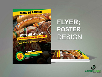 Poster design brochure flyer graphic design photoshop poster