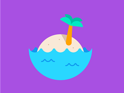 Benefits Icons - Open Vacation Policy icon illustration illustrator vacation