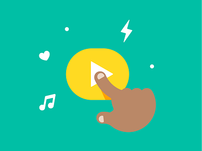 Music Player icon illustration illustrator music player
