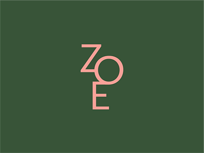 Zoe Logo branding cannabis logo logo identity logotype