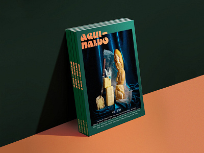 Aguinaldo #01 2019 argentina book design editorial editorial design flat graphic graphicdesign green logo magazine orange print typography vintage vintage logo
