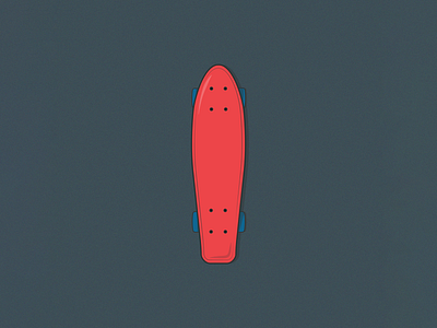 Skateboard Illustration 🛹