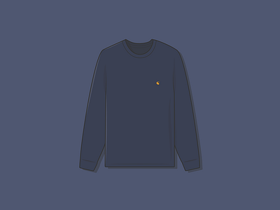 Carhartt WIP Long Sleeve T-Shirt Illustration