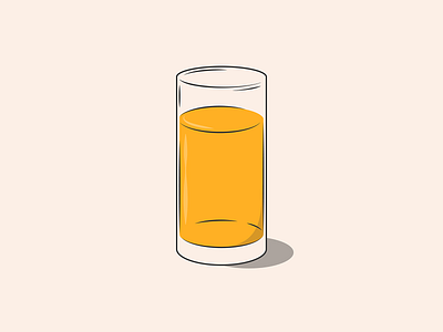 Orange Juice Illustration