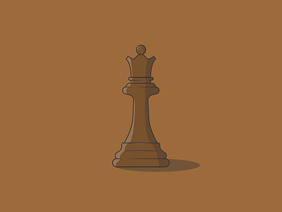 Chess Illustration adobe illustrator chess chessboard design flat design graphic design illustration illustrator instagram queen side project vector art vector illustration vectorart