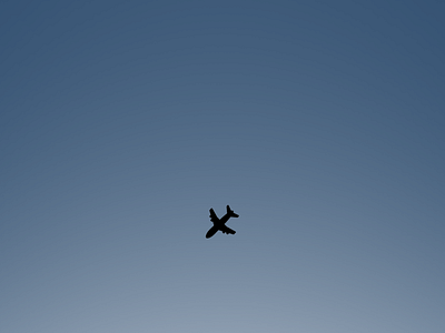 Plane in the sky blue flat design illustration illustrations instagram photoshop plane sky vector art