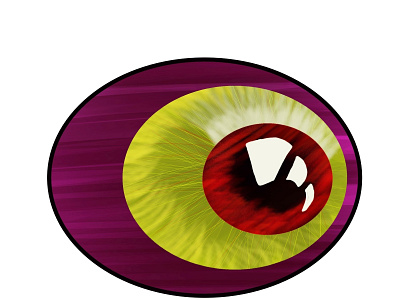 Eye design illustration