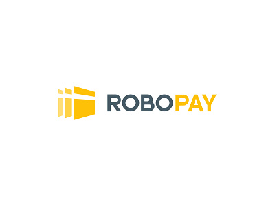 Robopay branding card to card cardtocard logo logodesign logotype payment