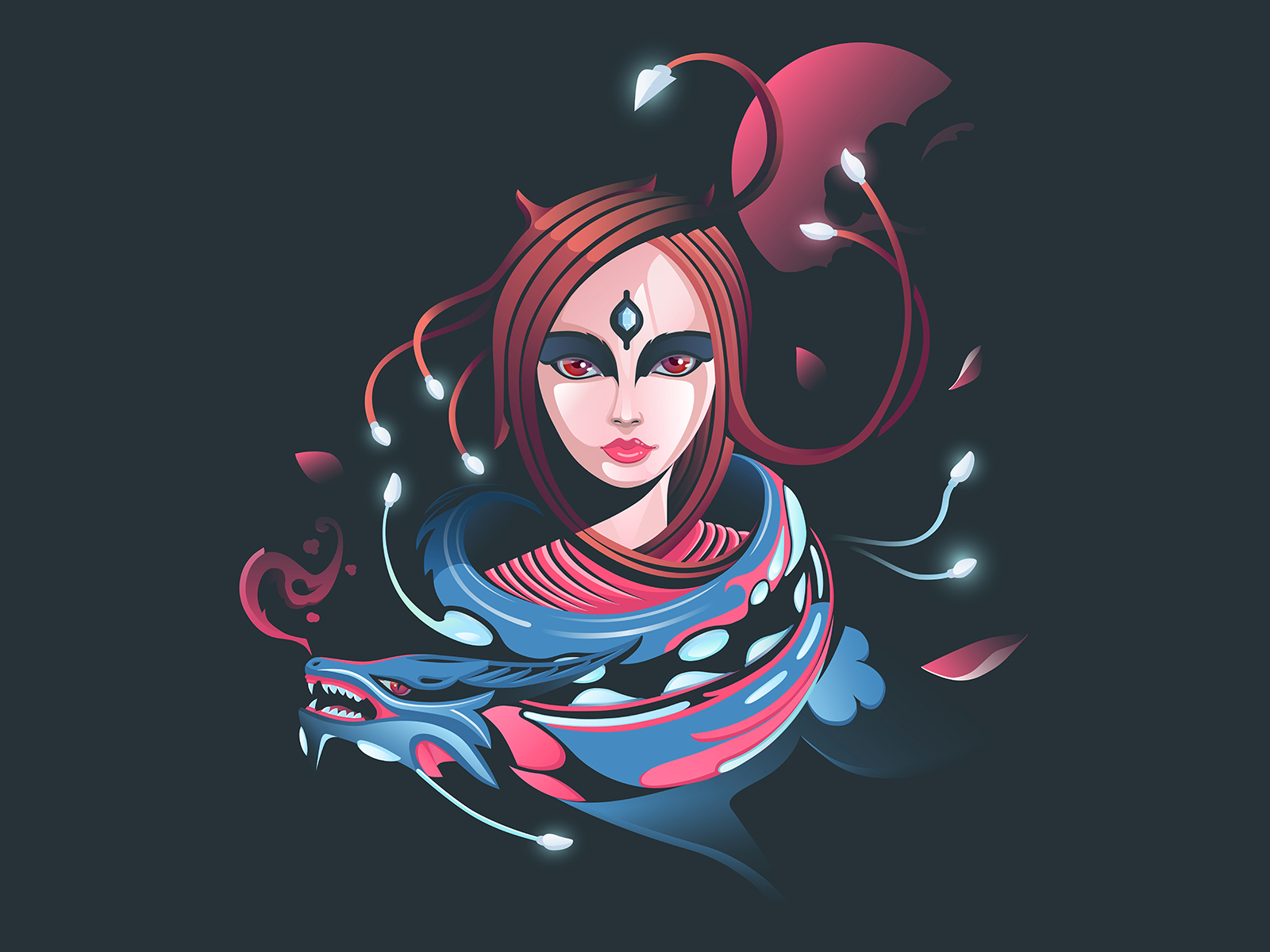 Enchantress by Alexander Koklyuhin on Dribbble