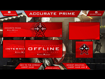 Accurate Prime Twitch Overlay Package