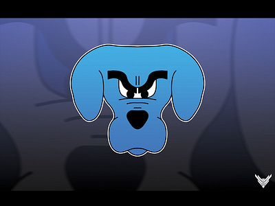 Dog Mascot Logo animal animation art brand branding design dog identity illustration illustrator lettering logo logo 2d mascot mascot logo photoshop professional sketch vector website