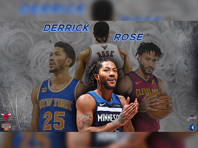 Derrick rose  Derrick rose, Derrick rose wallpapers, Rose nba