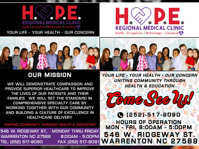 Hope Medical Flyers 2