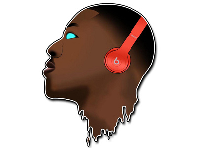 DJ Ice Cartoon Head adobe illustrator art beats cartoon cartoon character cartoon head cartoon illustration cartooning cartoons design drawing illustration illustration design illustrator logo mockup photoshop raster sketch vector